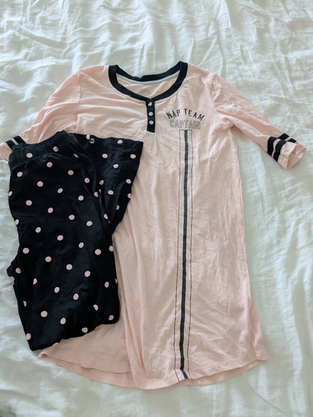 Nap Team Captain pajama set